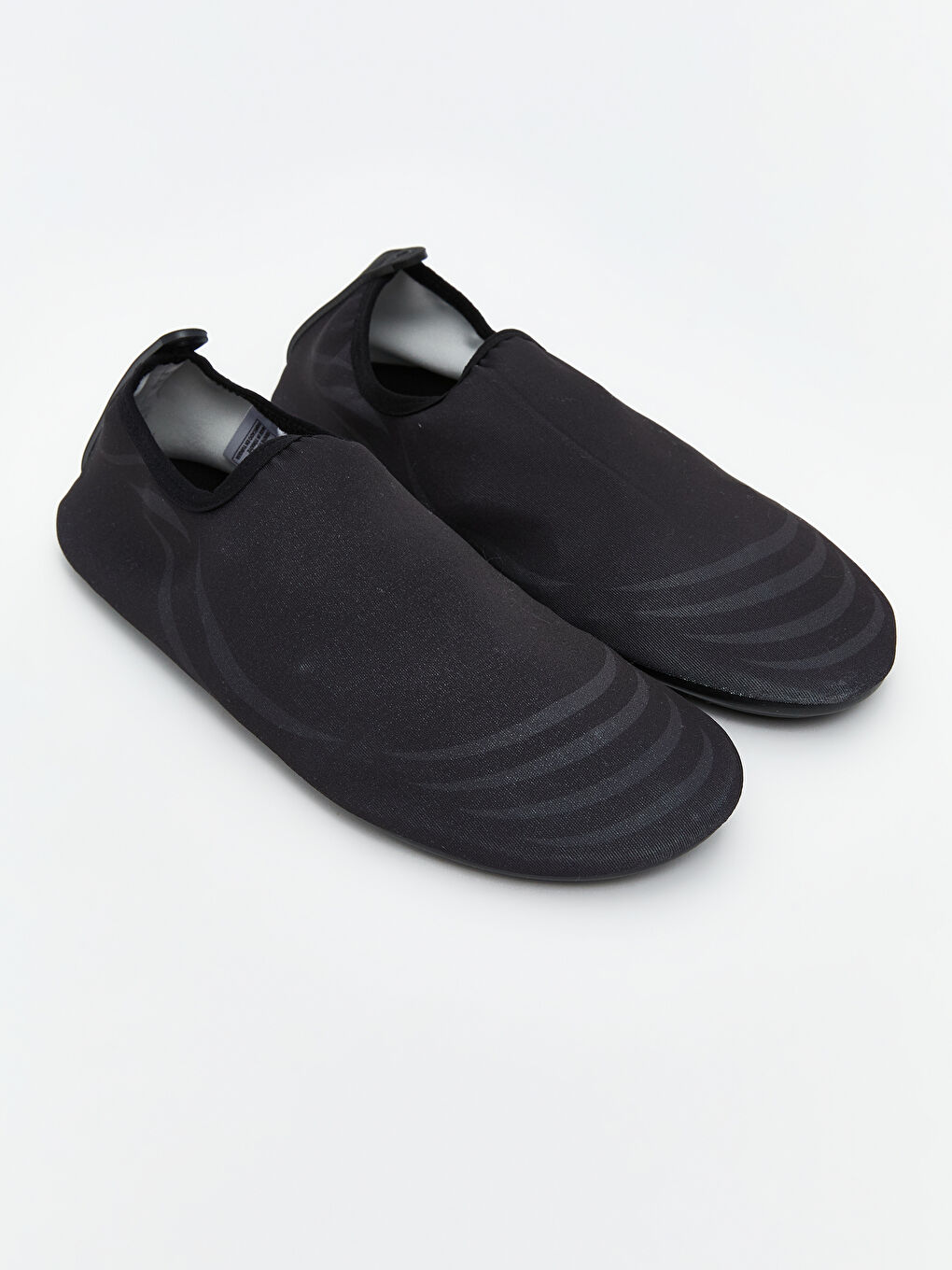 Siyah Desenli Erkek Deniz Ayakkabısı