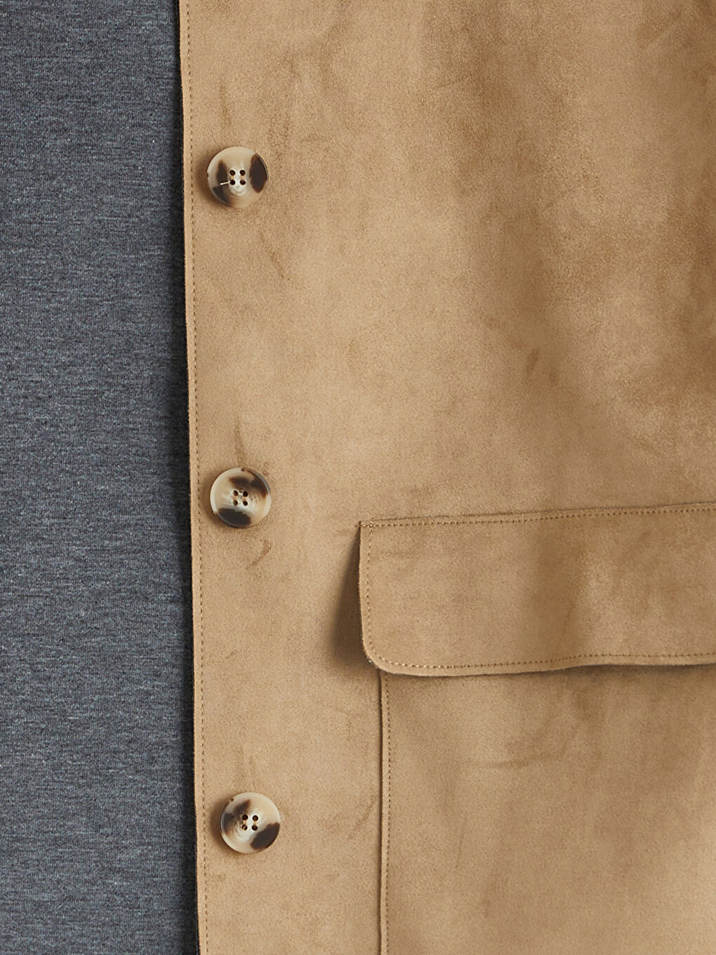 ქალთა ზამშის სტილის პერანგის ჟაკეტი-6