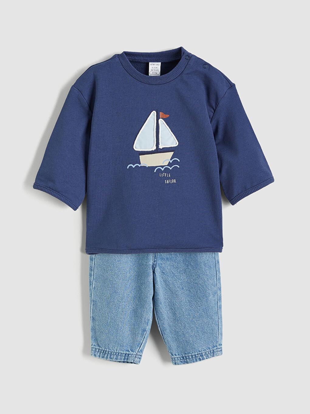 TAMNO PLAVA Komplet Beba dečak