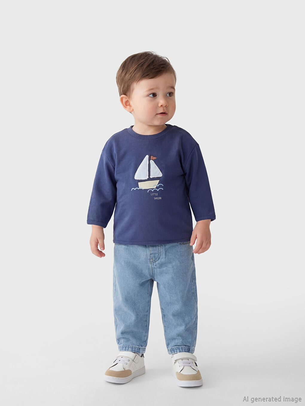 Σετ Φούτερ και Παντελόνι για Μωρό Αγόρι με Εκτύπωση