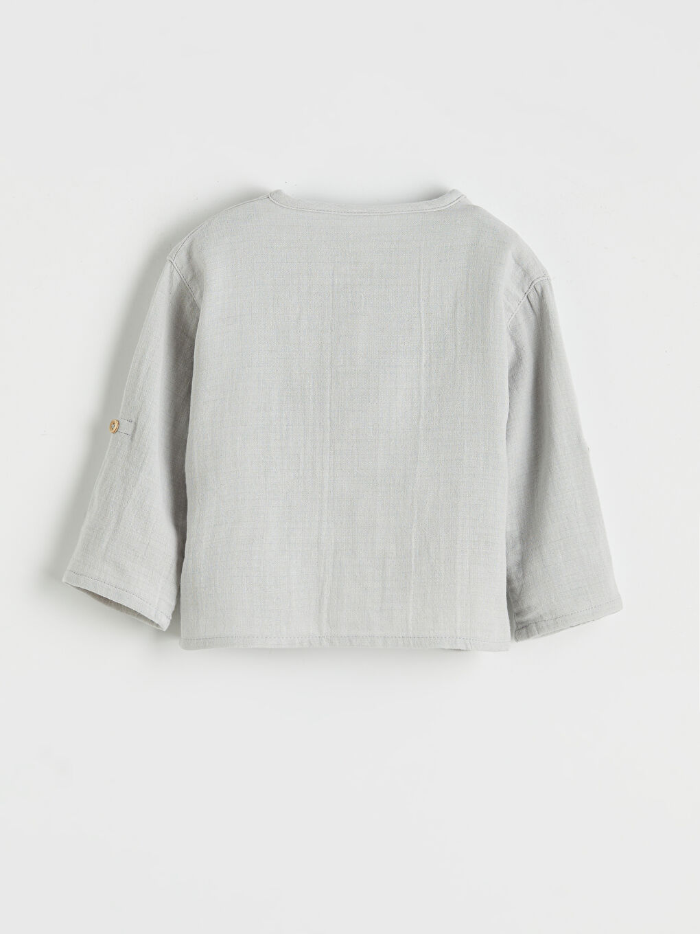 Gri Erkek Bebek Tişört ve Pantolon Takımı	-2