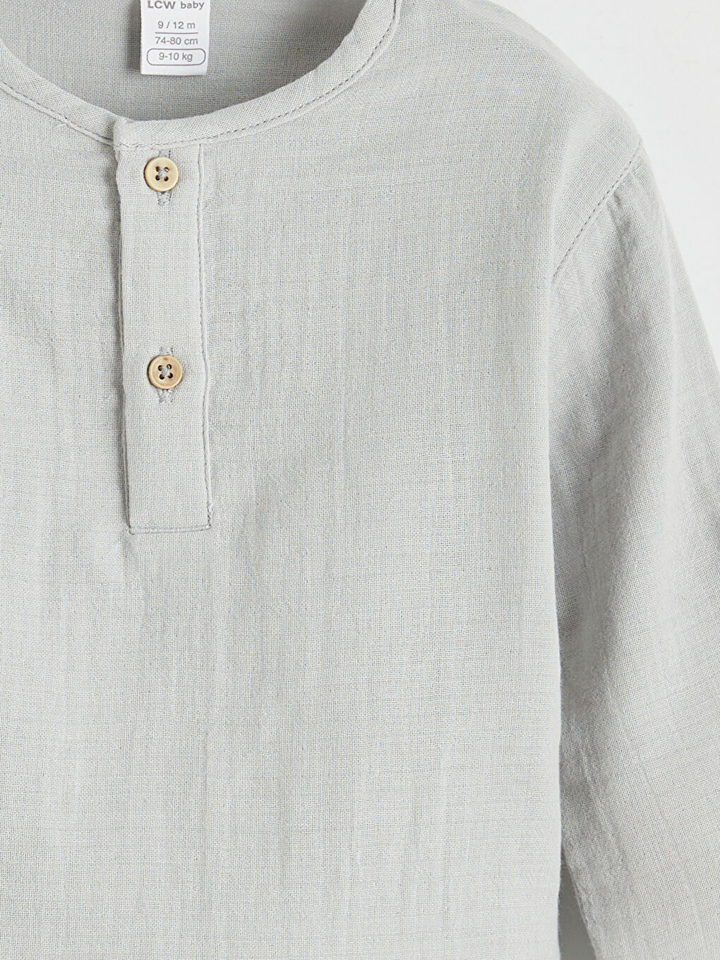 Gri Erkek Bebek Tişört ve Pantolon Takımı	-5