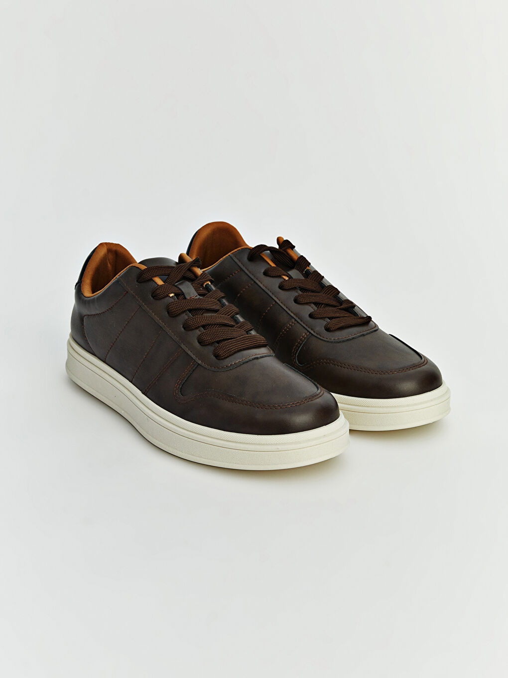 Man BROWN Suit Shoes