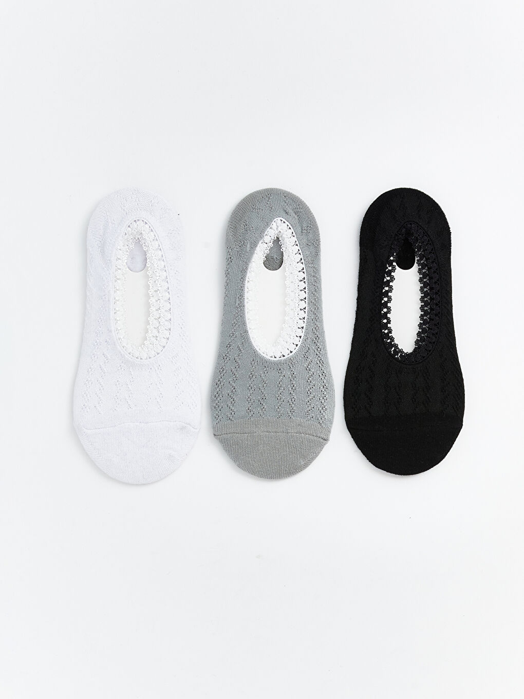 Woman WHITE Invisible Socks