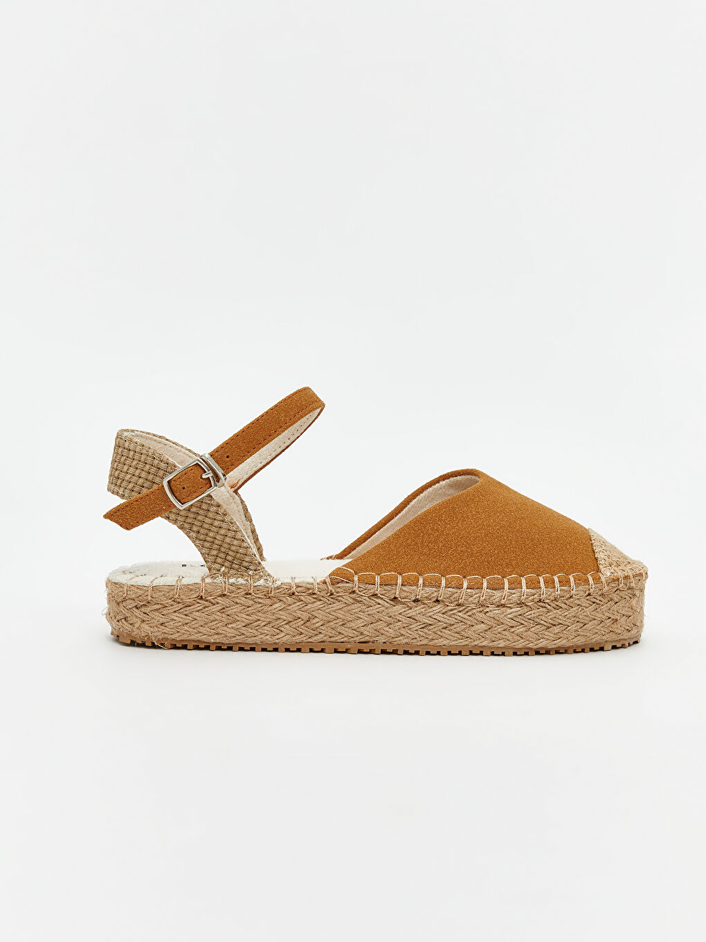 Kahverengi Bilekten Bağlamalı Kız Çocuk Sandalet-1