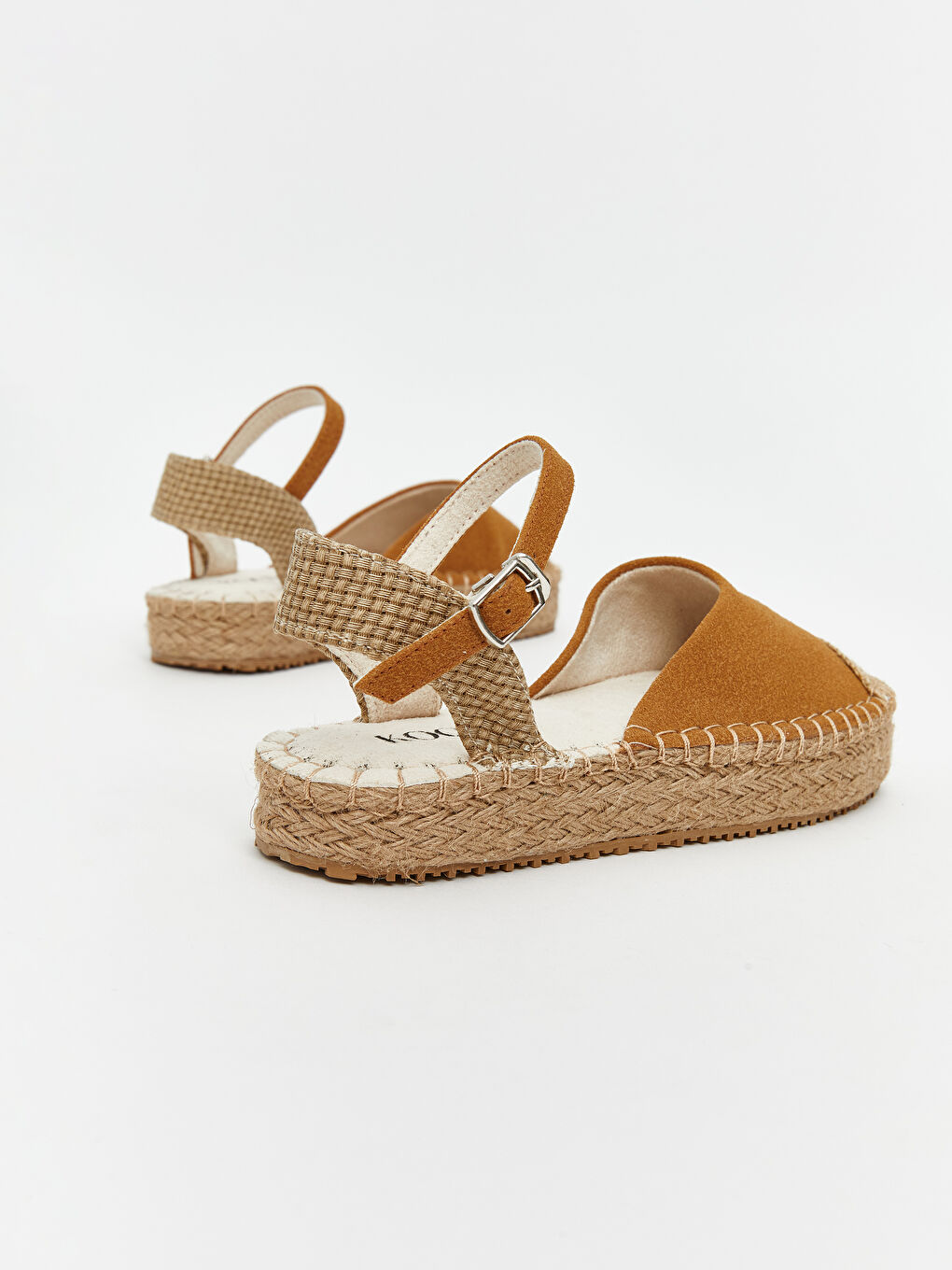 Kahverengi Bilekten Bağlamalı Kız Çocuk Sandalet-4