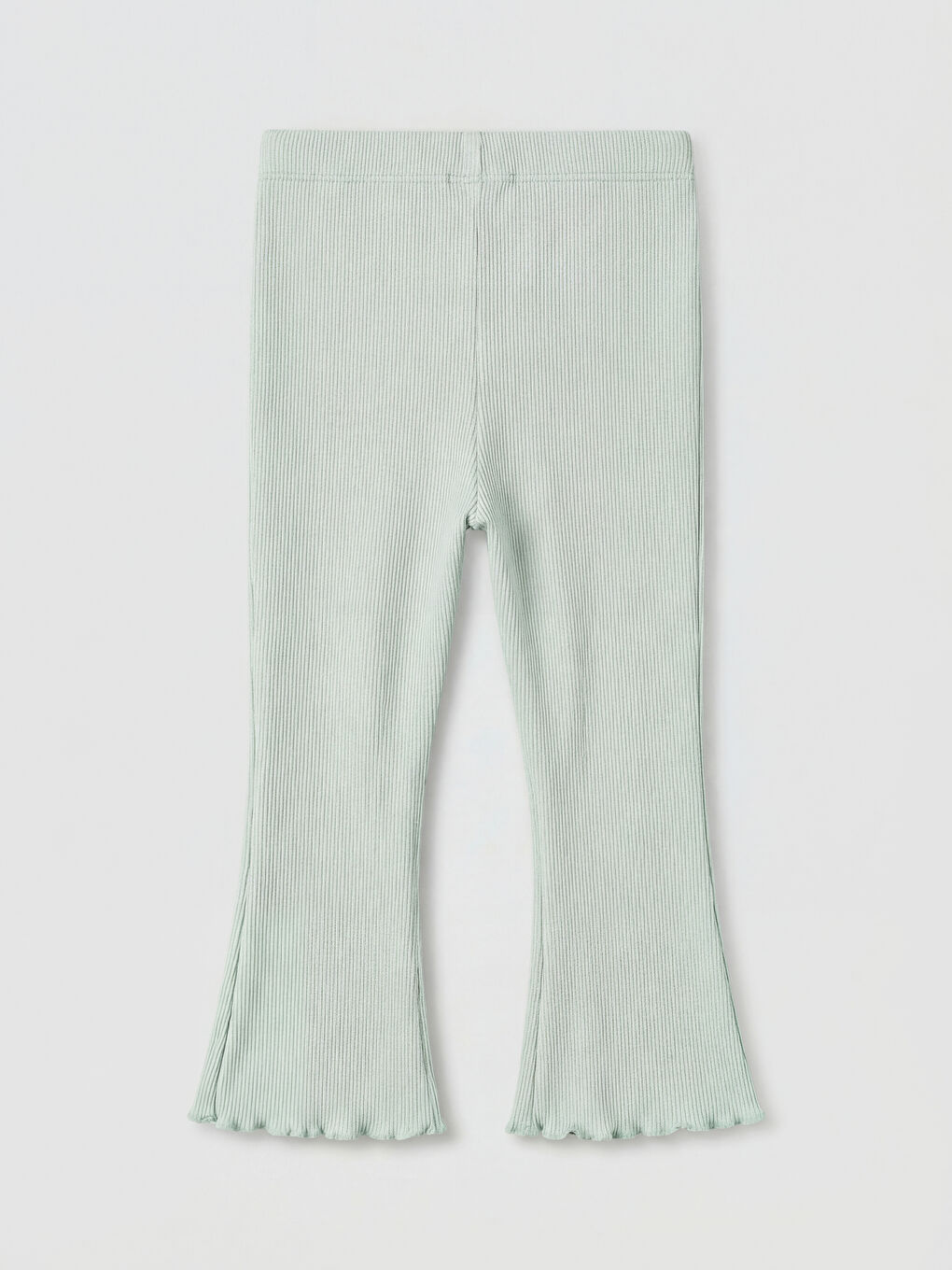 Yeşil Çiçekli Kız Bebek Gömlek ve Pantolon-4