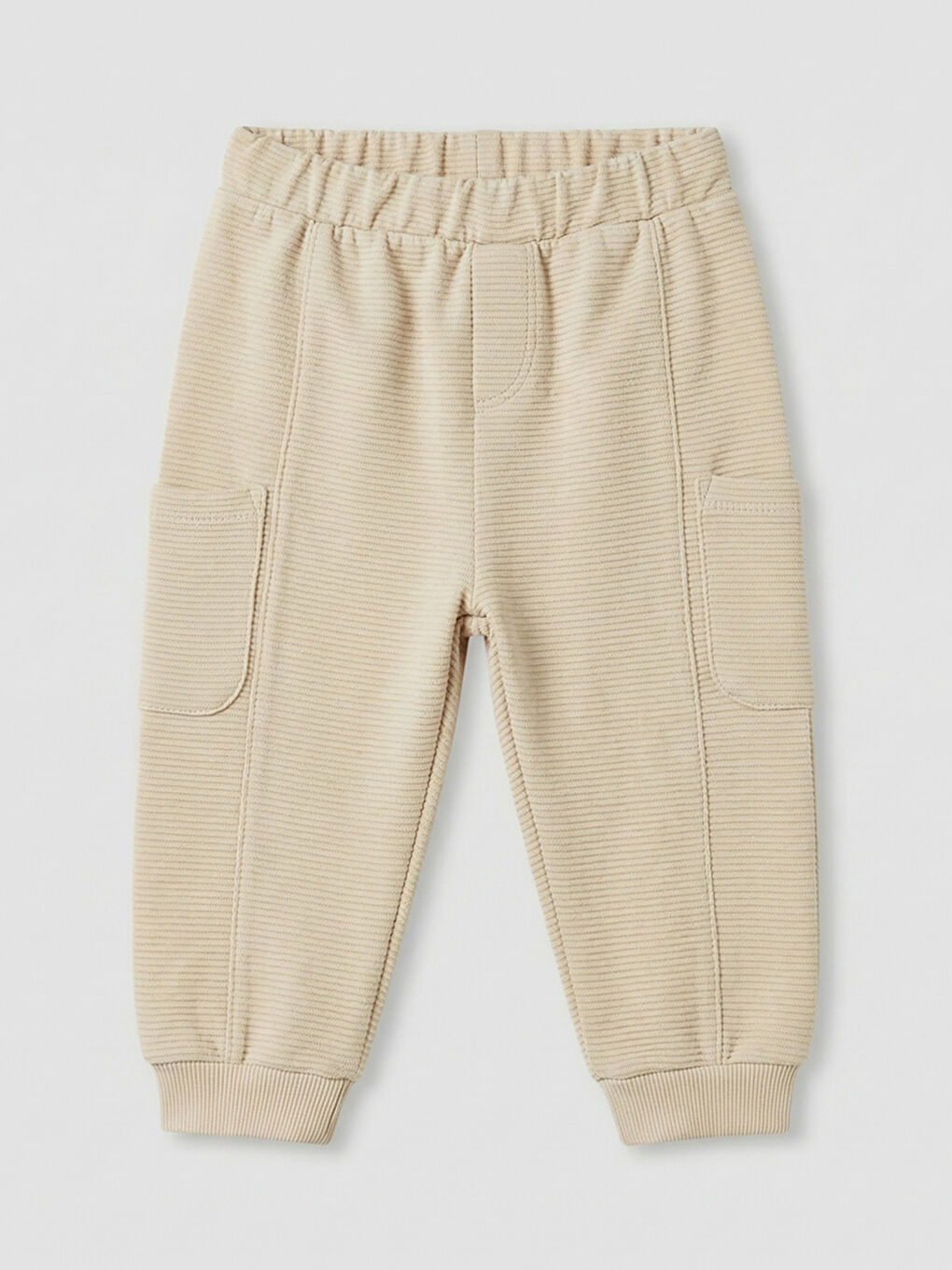 Yeşil Bisiklet Yaka Erkek Bebek Sweatshirt ve Eşofman Altı-3