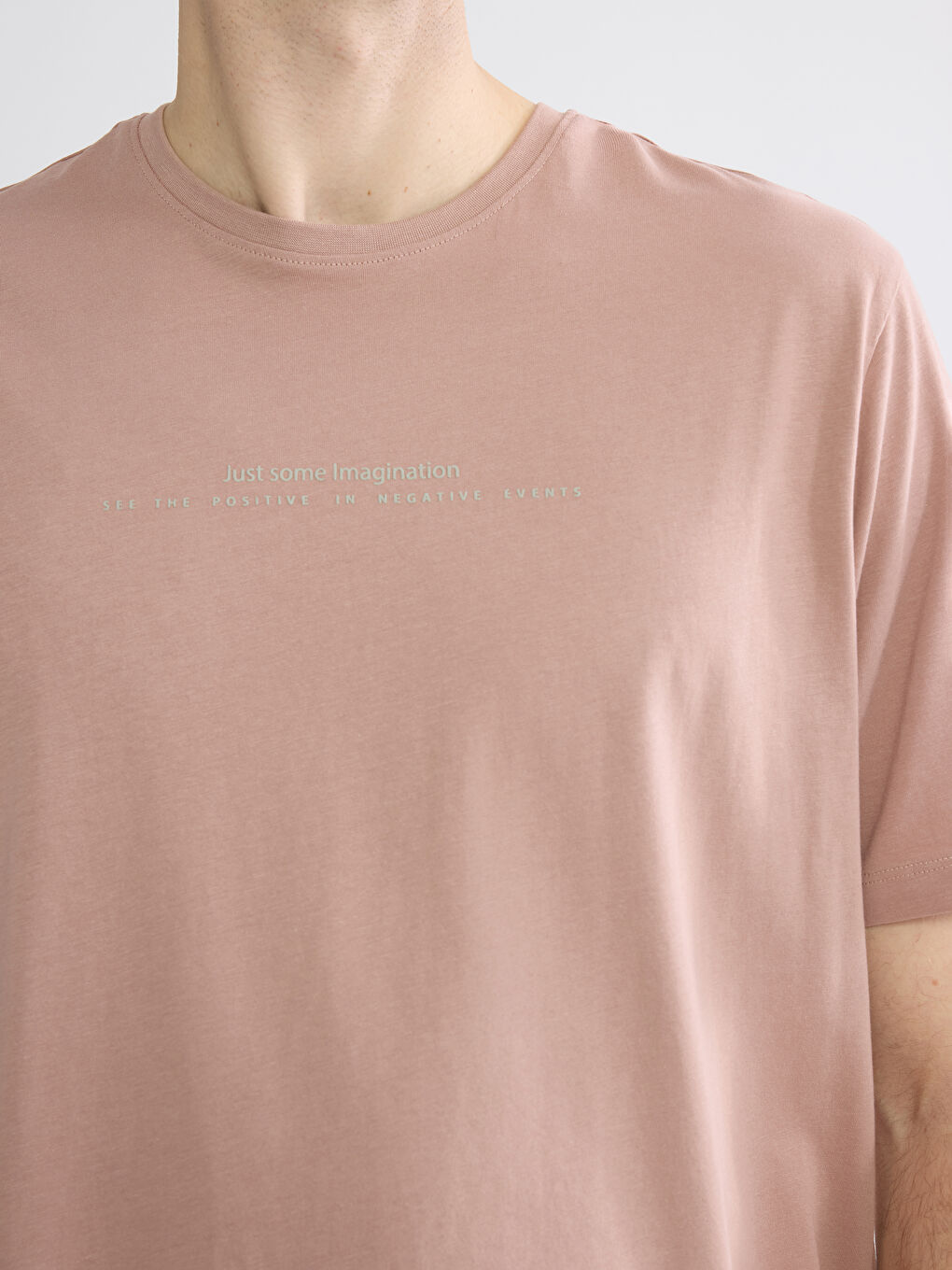 Crew Neck Printed Men's T-Shirt-2