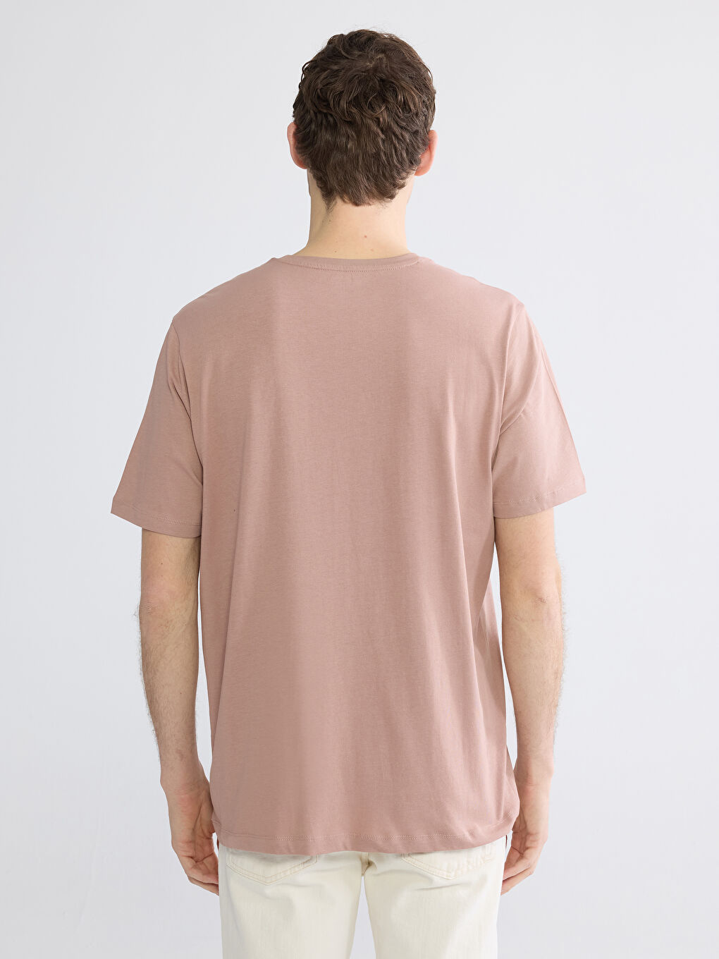 Crew Neck Printed Men's T-Shirt-3