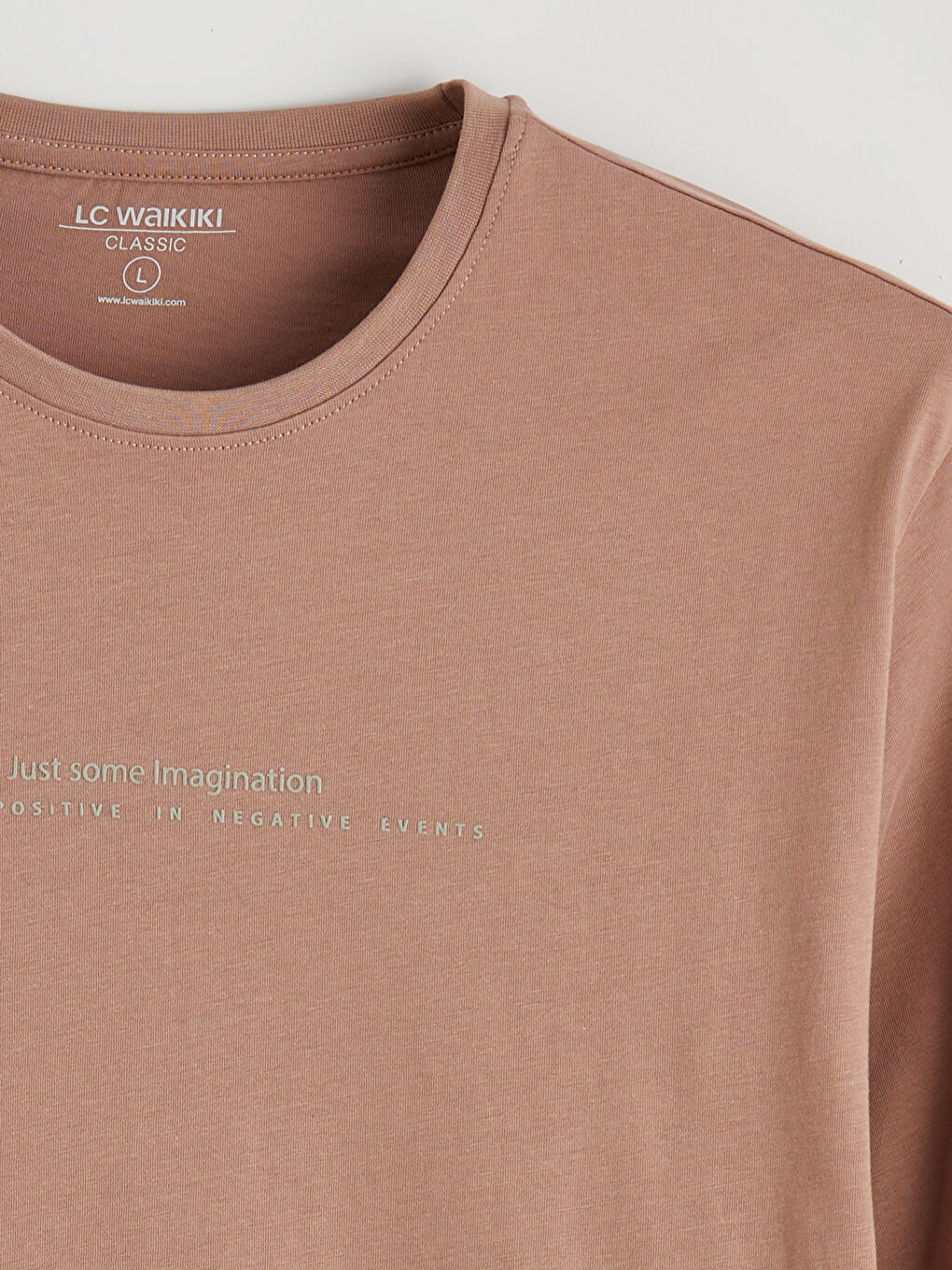 Crew Neck Printed Men's T-Shirt-5