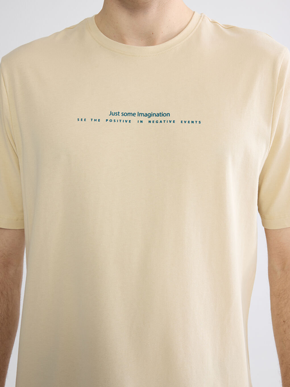 Crew Neck Printed Men's T-Shirt-2