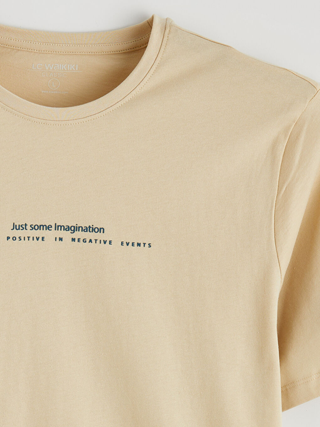 Crew Neck Printed Men's T-Shirt-5