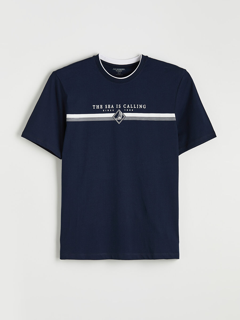 Man NAVY T-Shirt-4