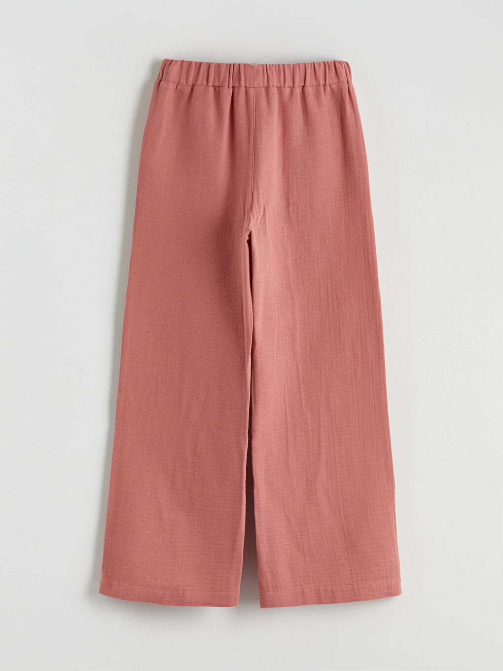 Pembe Basic Kız Çocuk Müslin Gömlek ve Pantolon-4