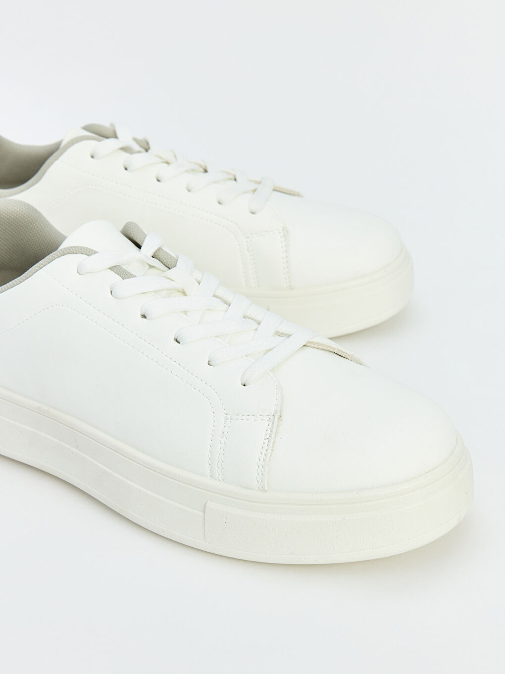 Man WHITE Sneakers-2