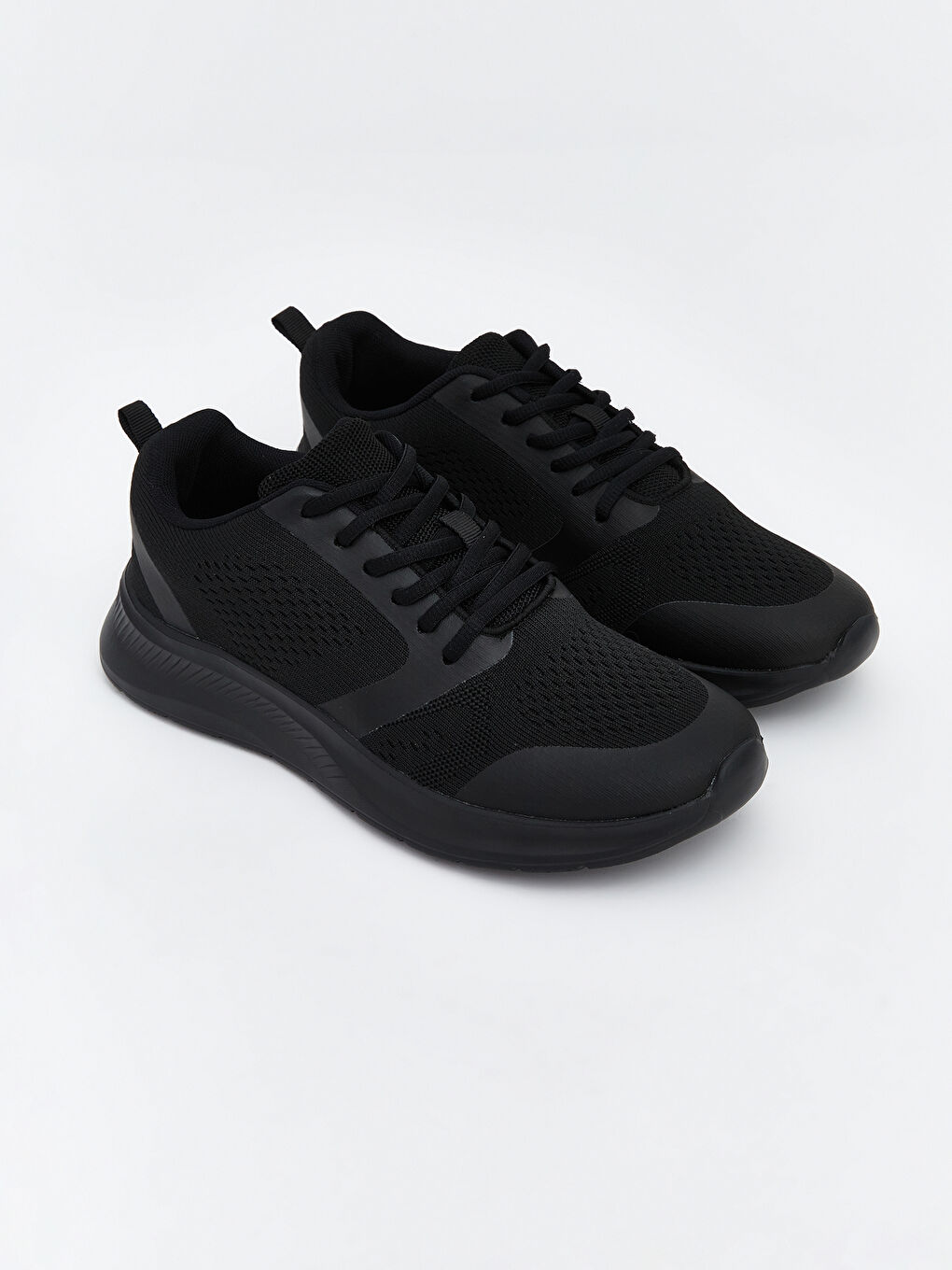 Lace-up Women's Sneakers with Mesh Detail