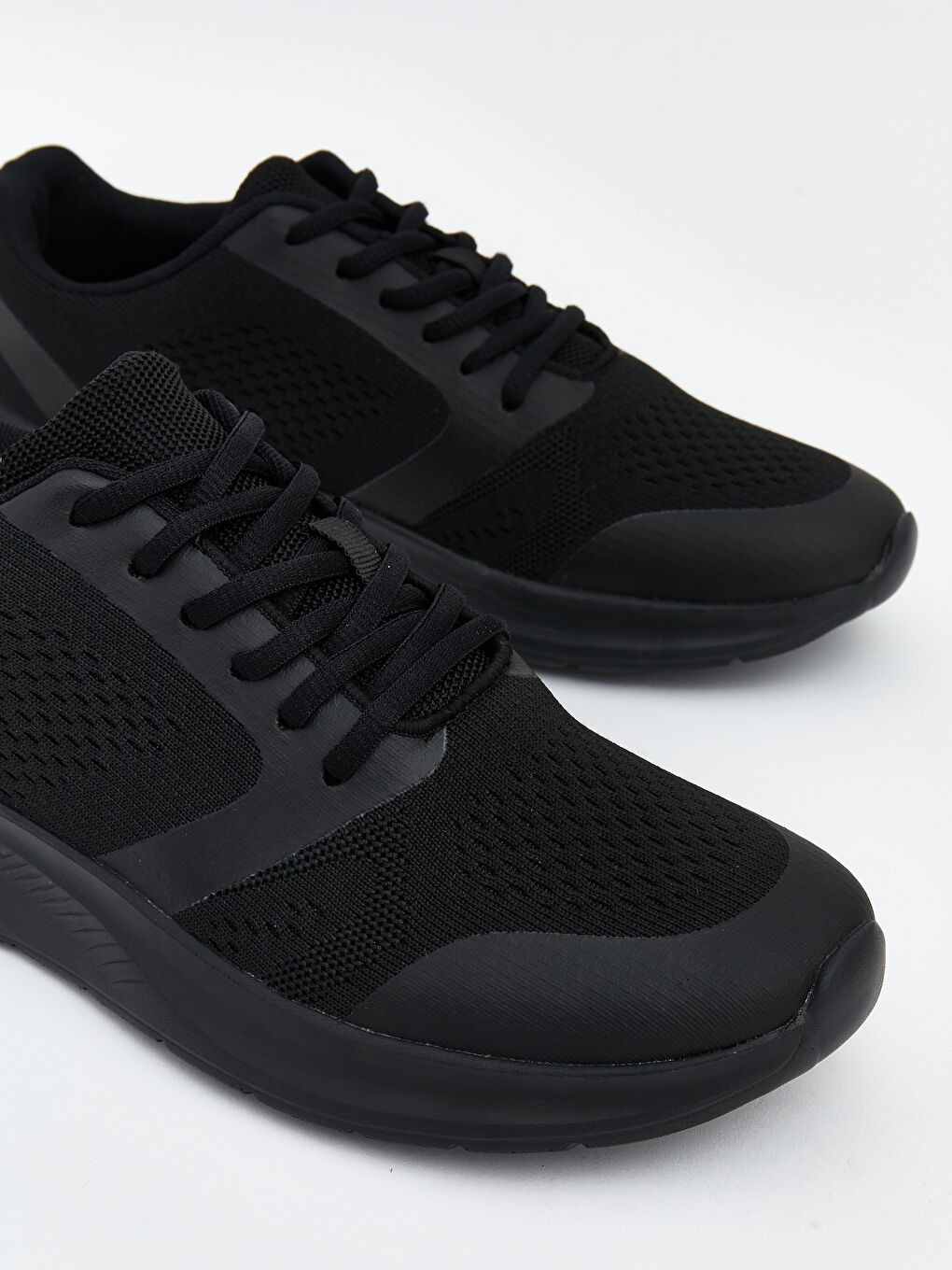 Lace-up Women's Sneakers with Mesh Detail-2