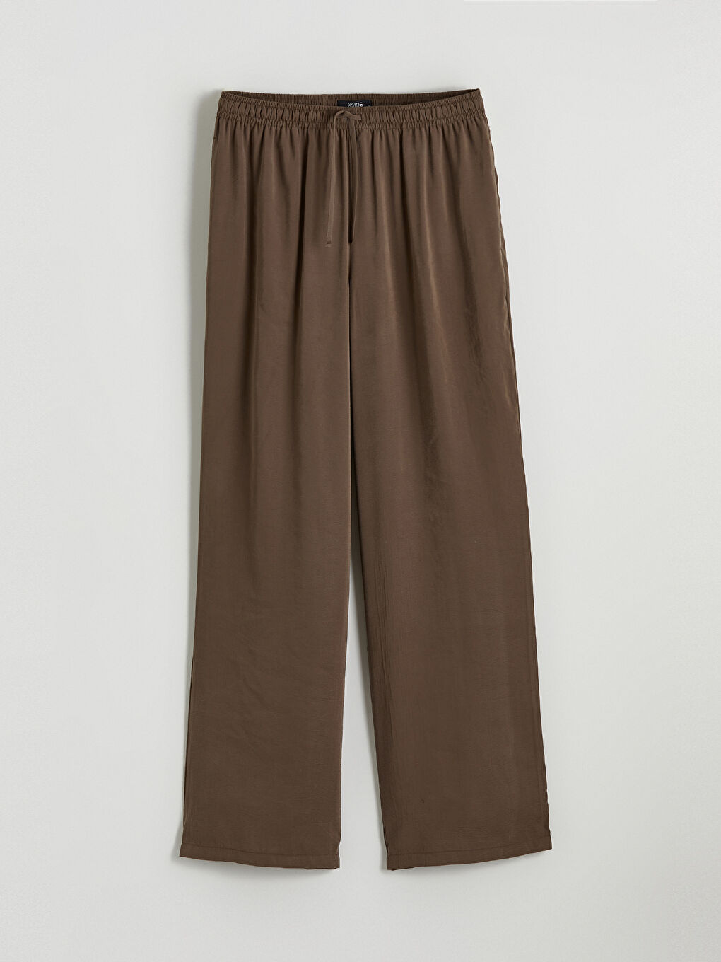 Παντελόνια Γυναίκες Ελαστική Μέση Μείγμα Μοντάλ-4