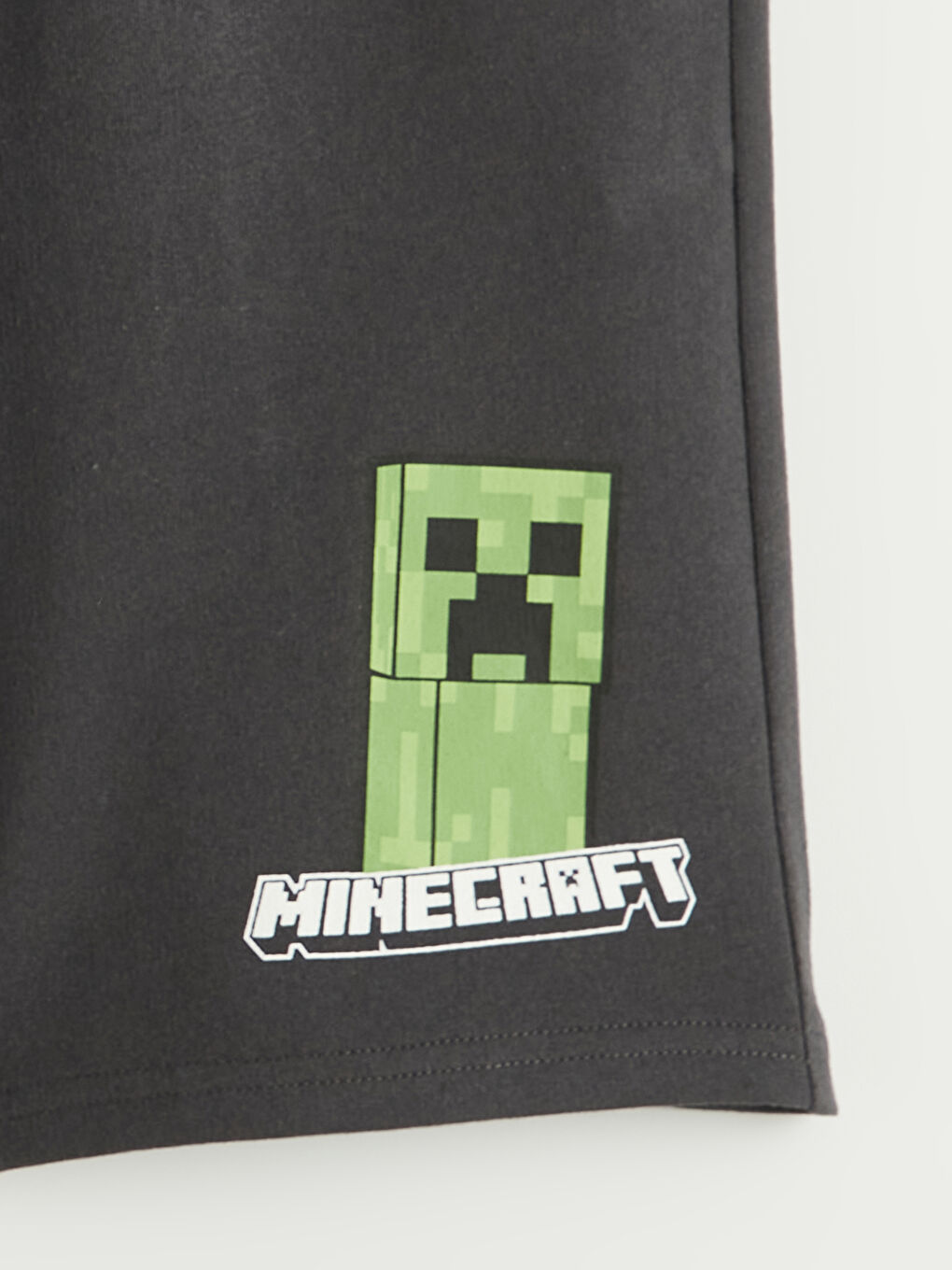 Pantaloni scurți băieți imprimați Minecraft-1