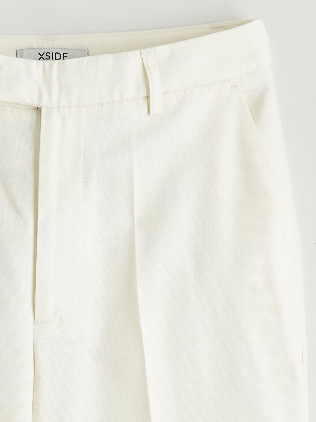 High Waisted Wide Leg Woman Trousers-2