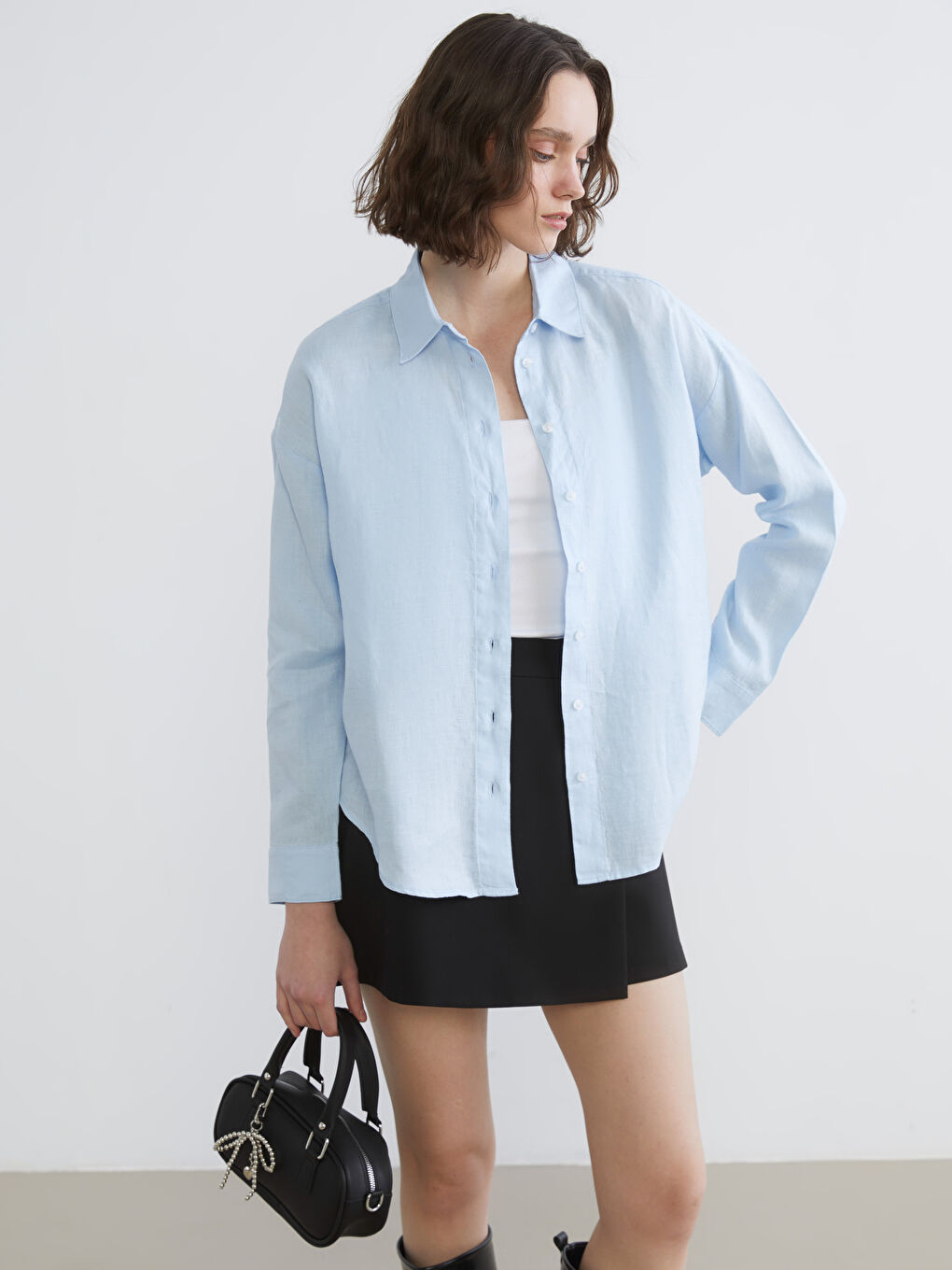 Žena PLAVA Košulja