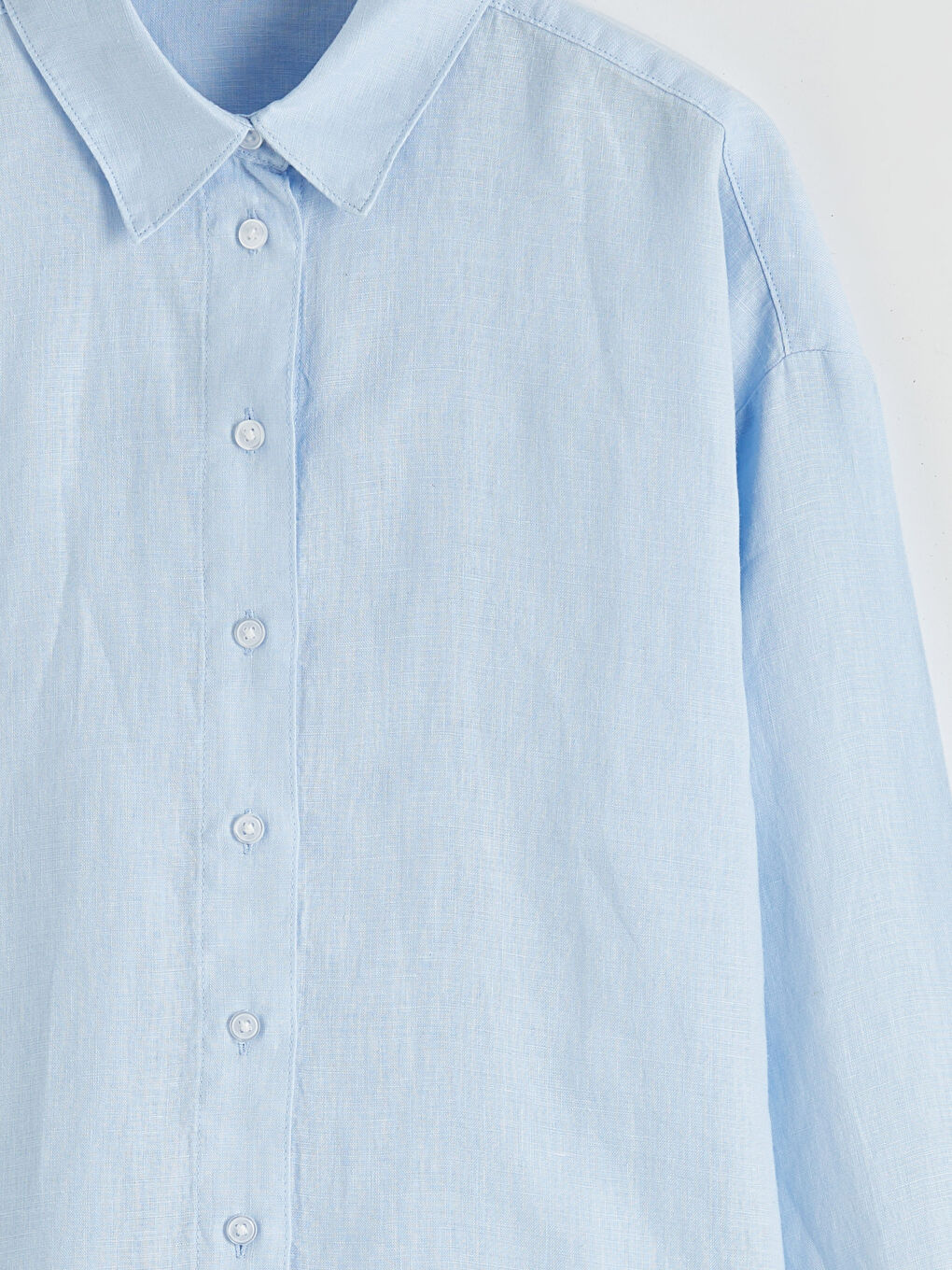 Žena PLAVA Košulja-5