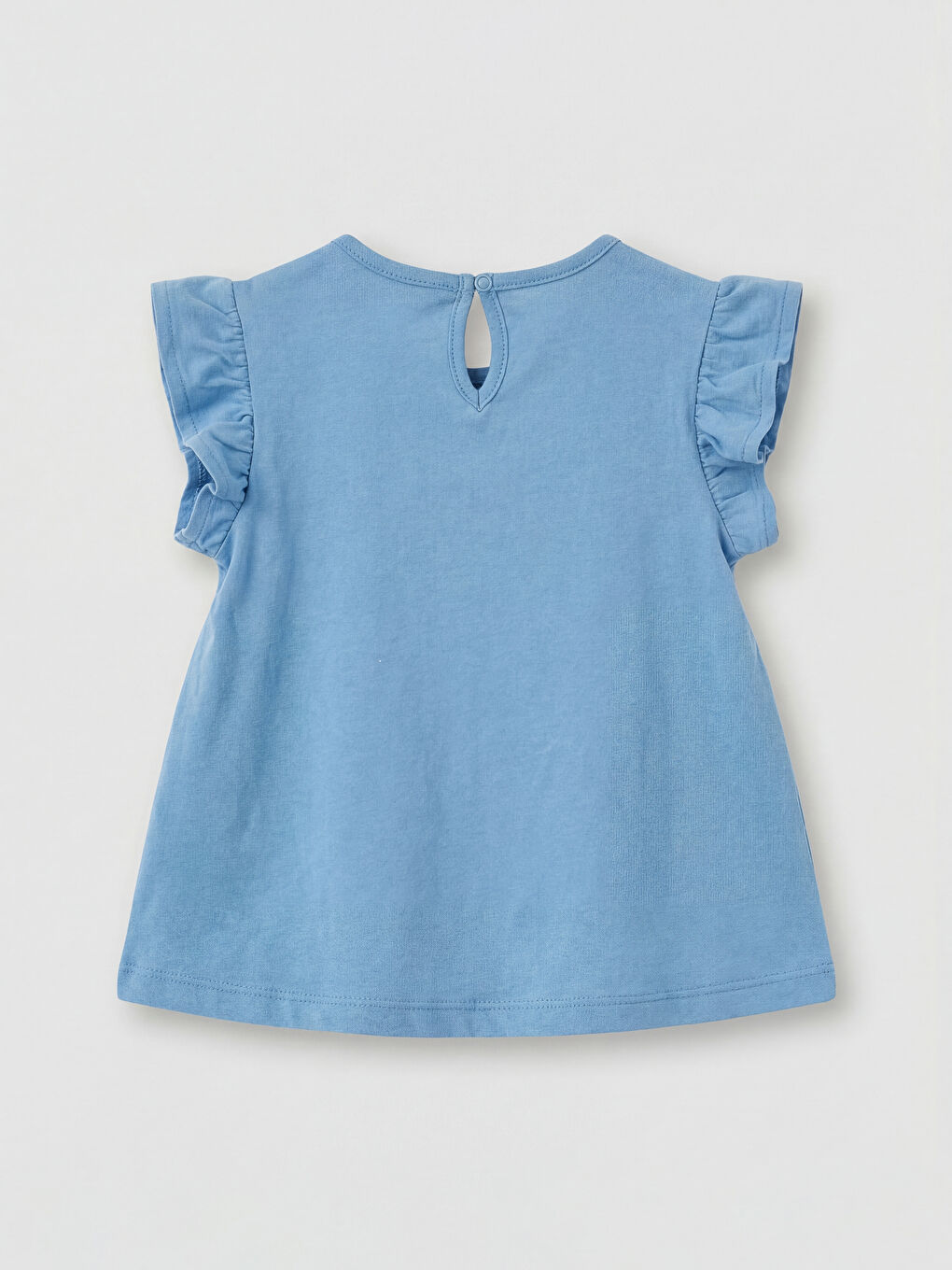 Mavi Puantiyeli Kız Bebek Takım-2