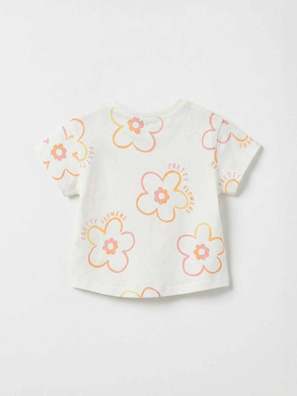 Floral Baby Tee and Leggings Set-2