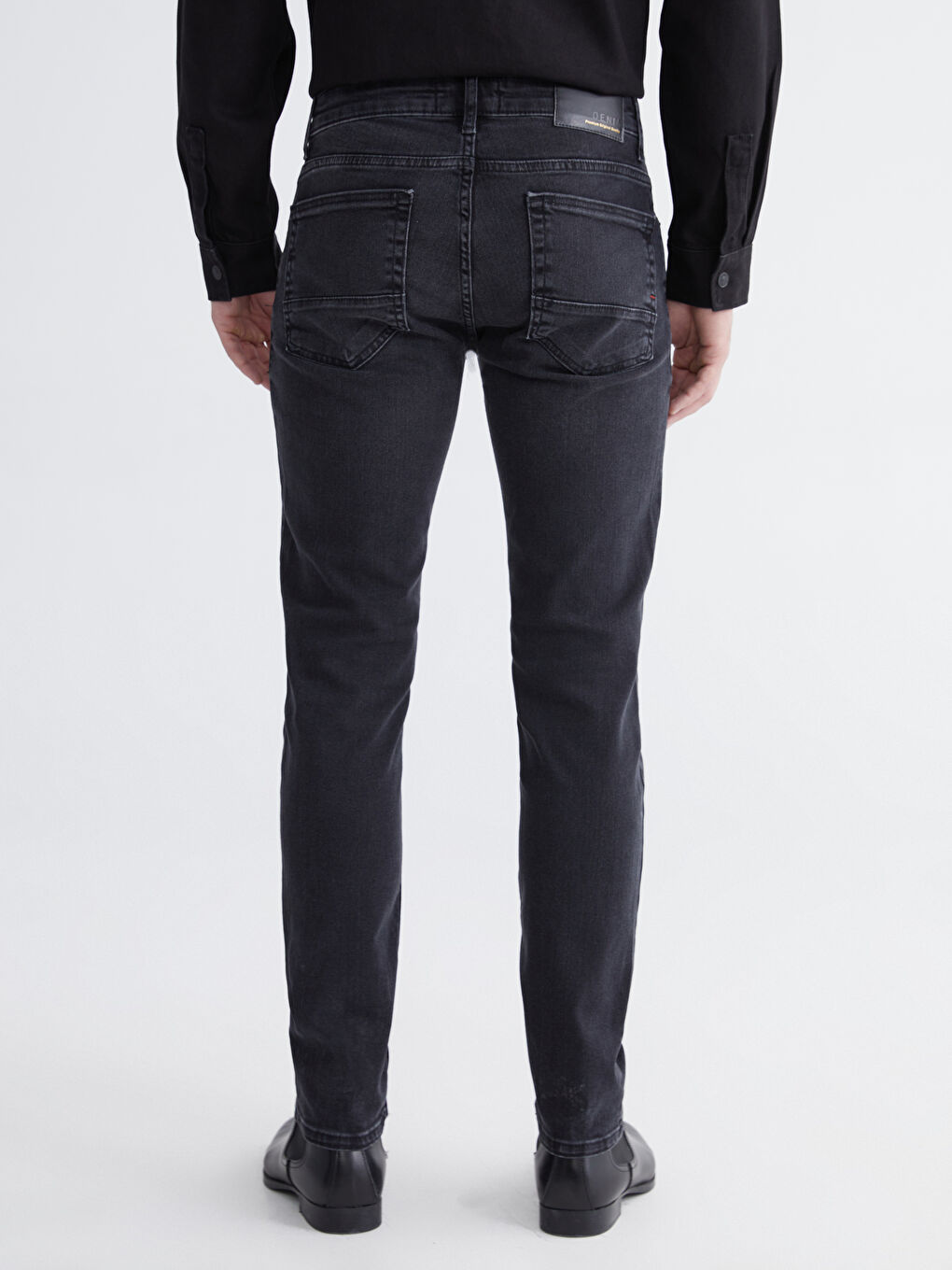 Siyah 750 Slim Fit Erkek Jean Pantolon-7