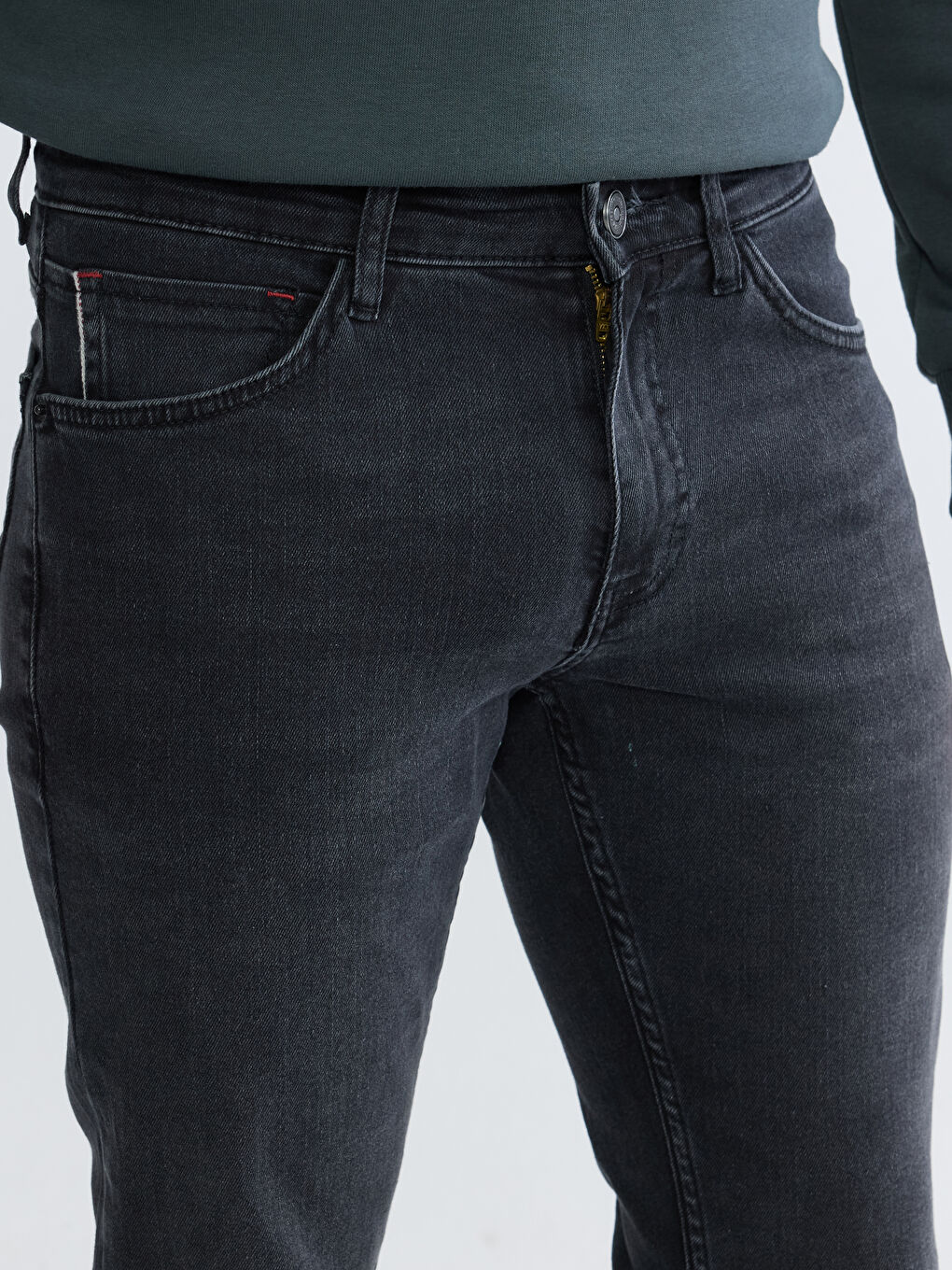 Siyah 750 Slim Fit Erkek Jean Pantolon-4