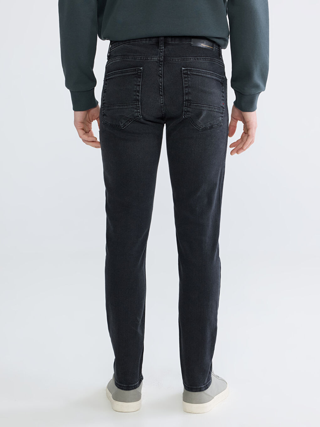 Siyah 750 Slim Fit Erkek Jean Pantolon-6