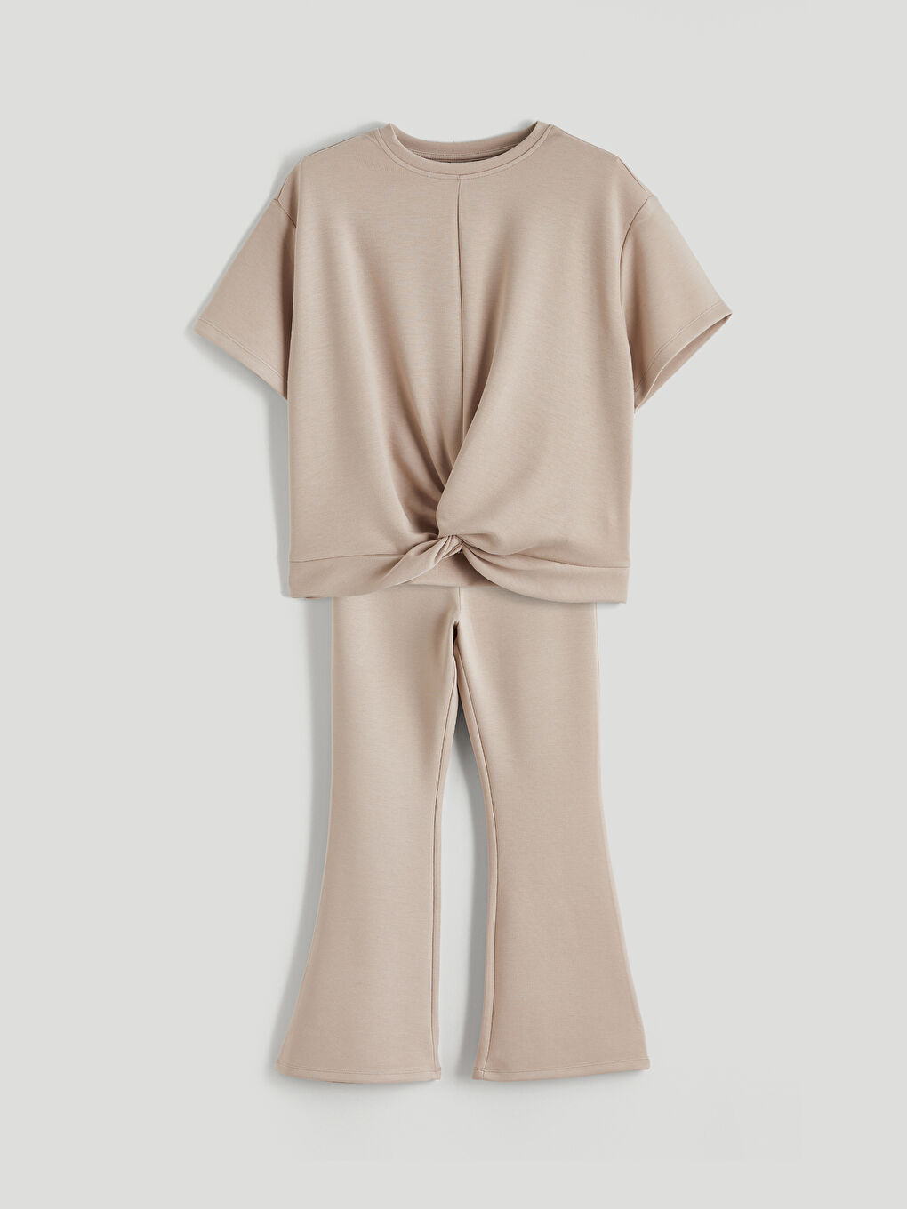 Girls' T-shirt and Flare Leggings