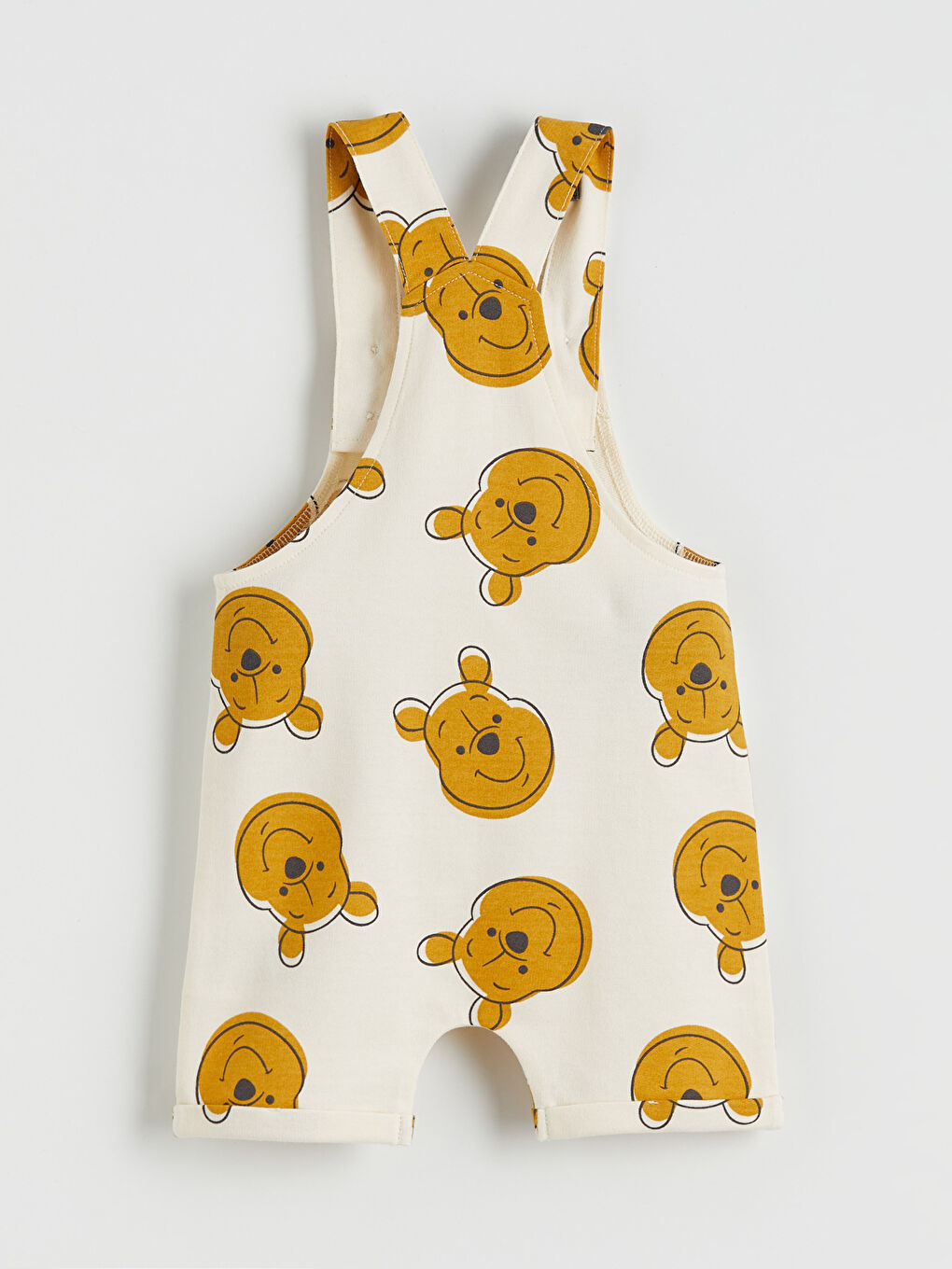 Baby Boy ECRU Dungarees-2