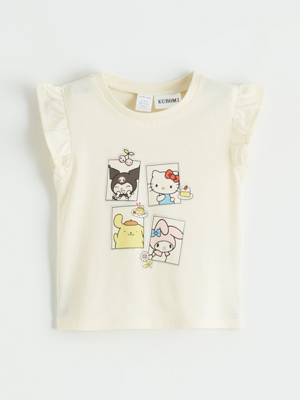 Блузка та легінси для дівчинки з принтом Kuromi-1