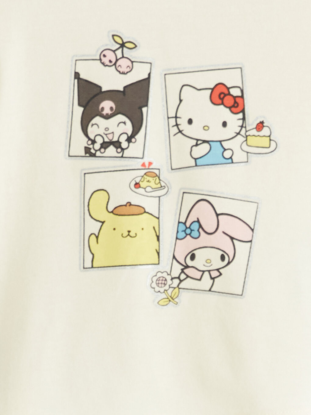 Блузка та легінси для дівчинки з принтом Kuromi-2