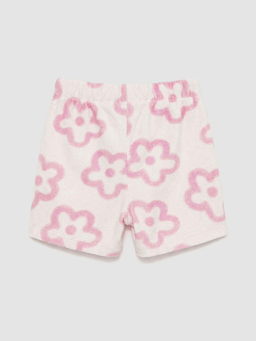 Pembe Stitch Baskılı Kız Bebek Tişört ve Şort-4