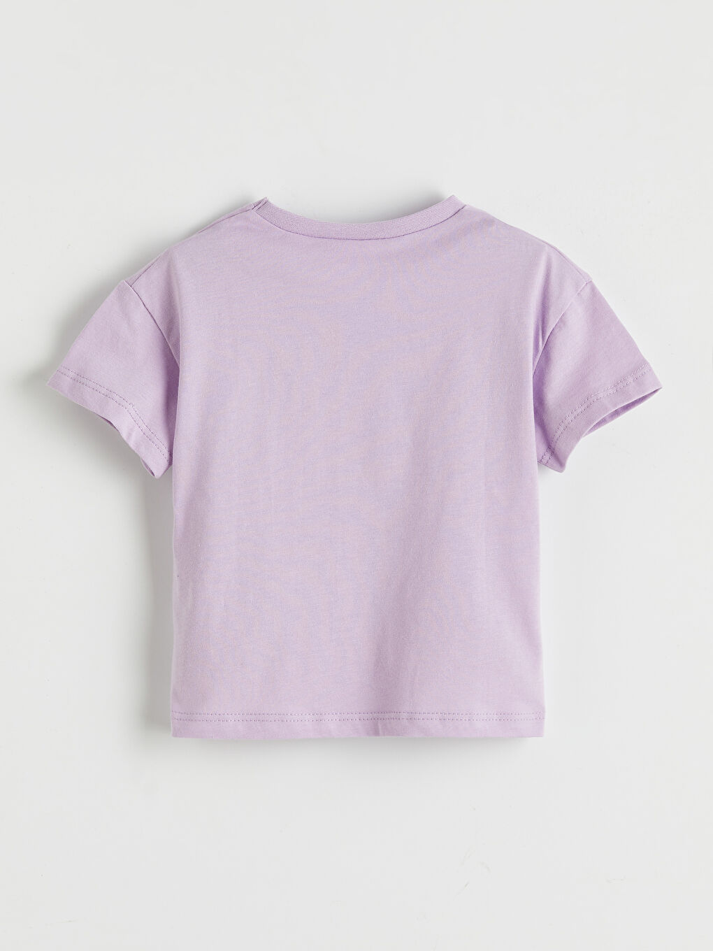 Lila Hello Kitty Baskılı Kız Bebek Tişört ve Şort Takım-2