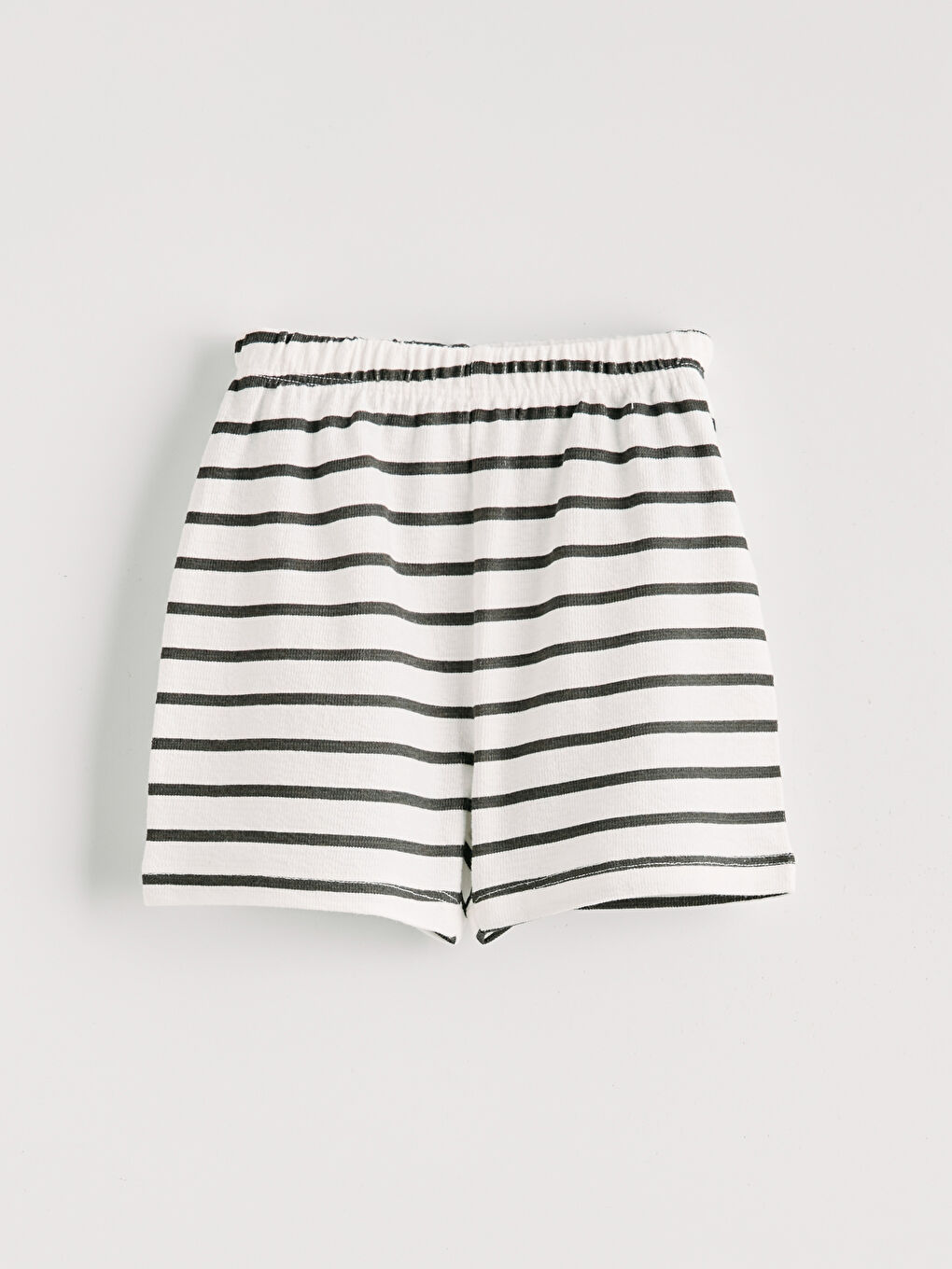 Tricou vărgat și pantaloni scurți pentru bebeluși băieți-4