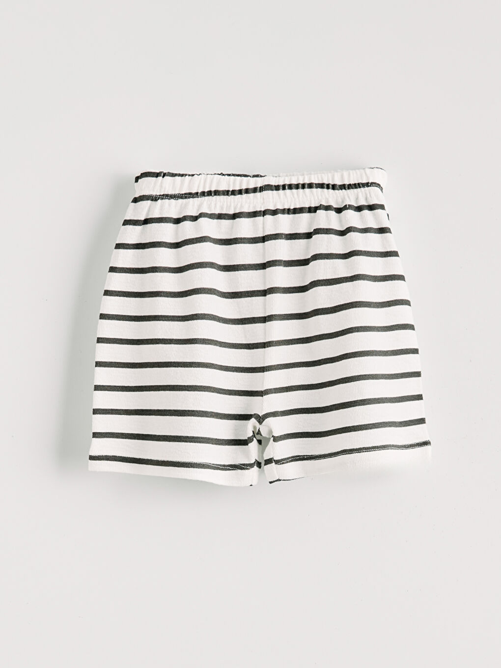 Tricou vărgat și pantaloni scurți pentru bebeluși băieți-5