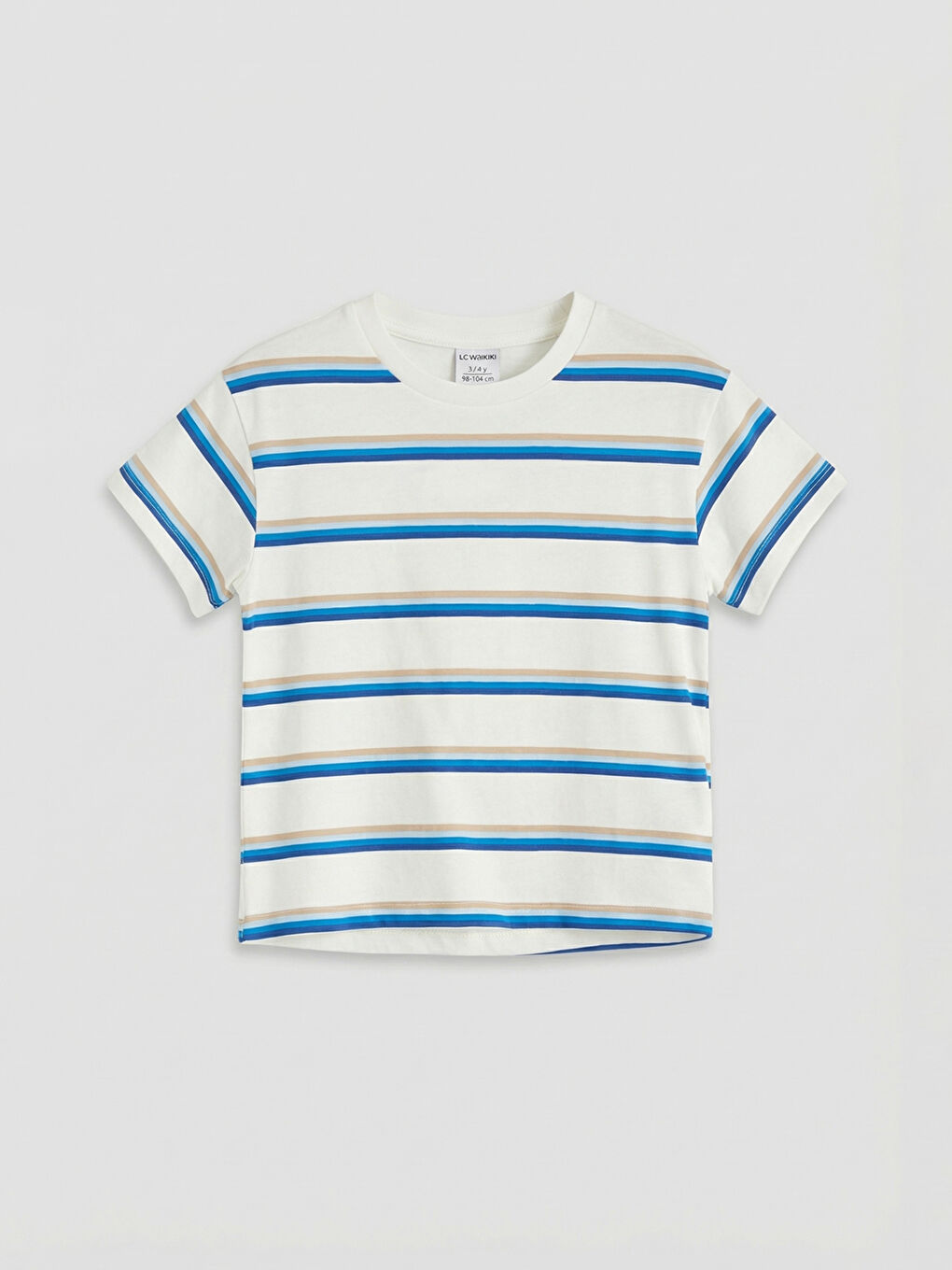 Prugasta majica i šorts za bebe dečake-1