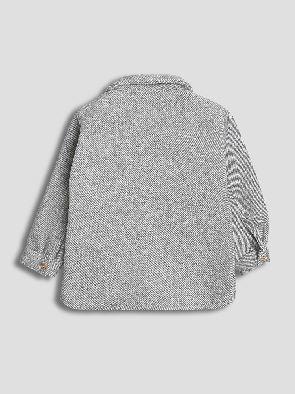 Long Sleeve Twill Boys' Shirt-1