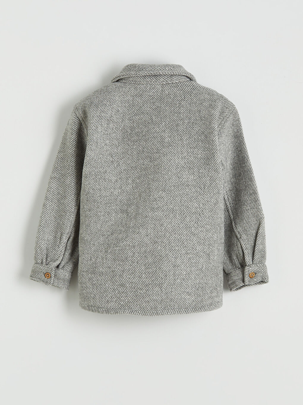 Long Sleeve Twill Boys' Shirt-1