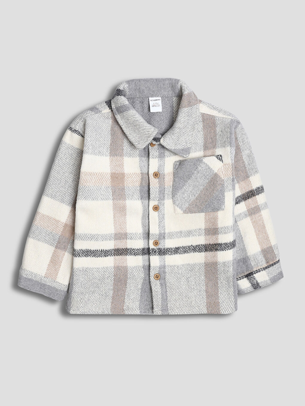 Long Sleeve Plaid Boys' Shirt