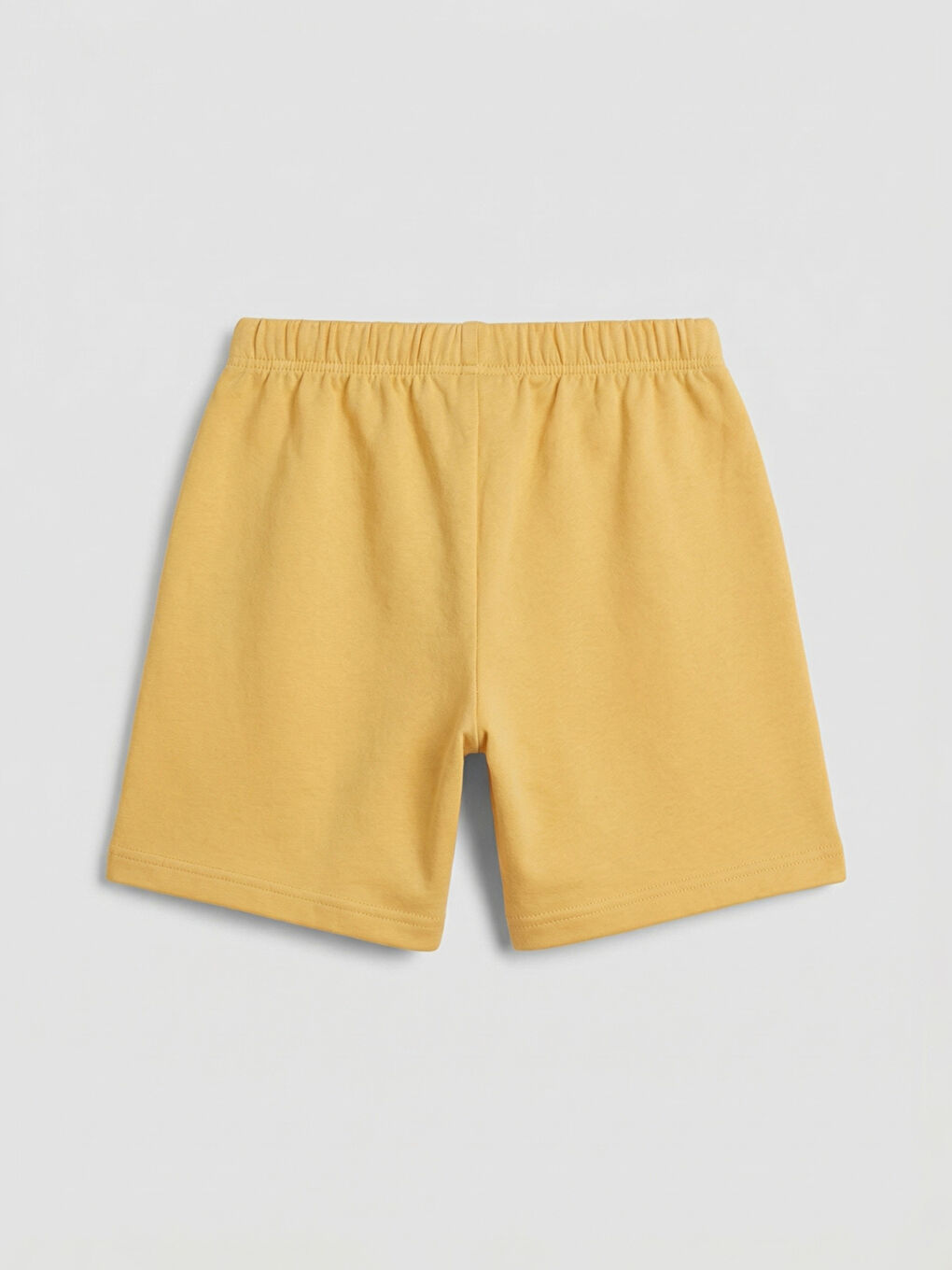 Ekru Erkek Bebek Baskılı Tişört ve Şort -4