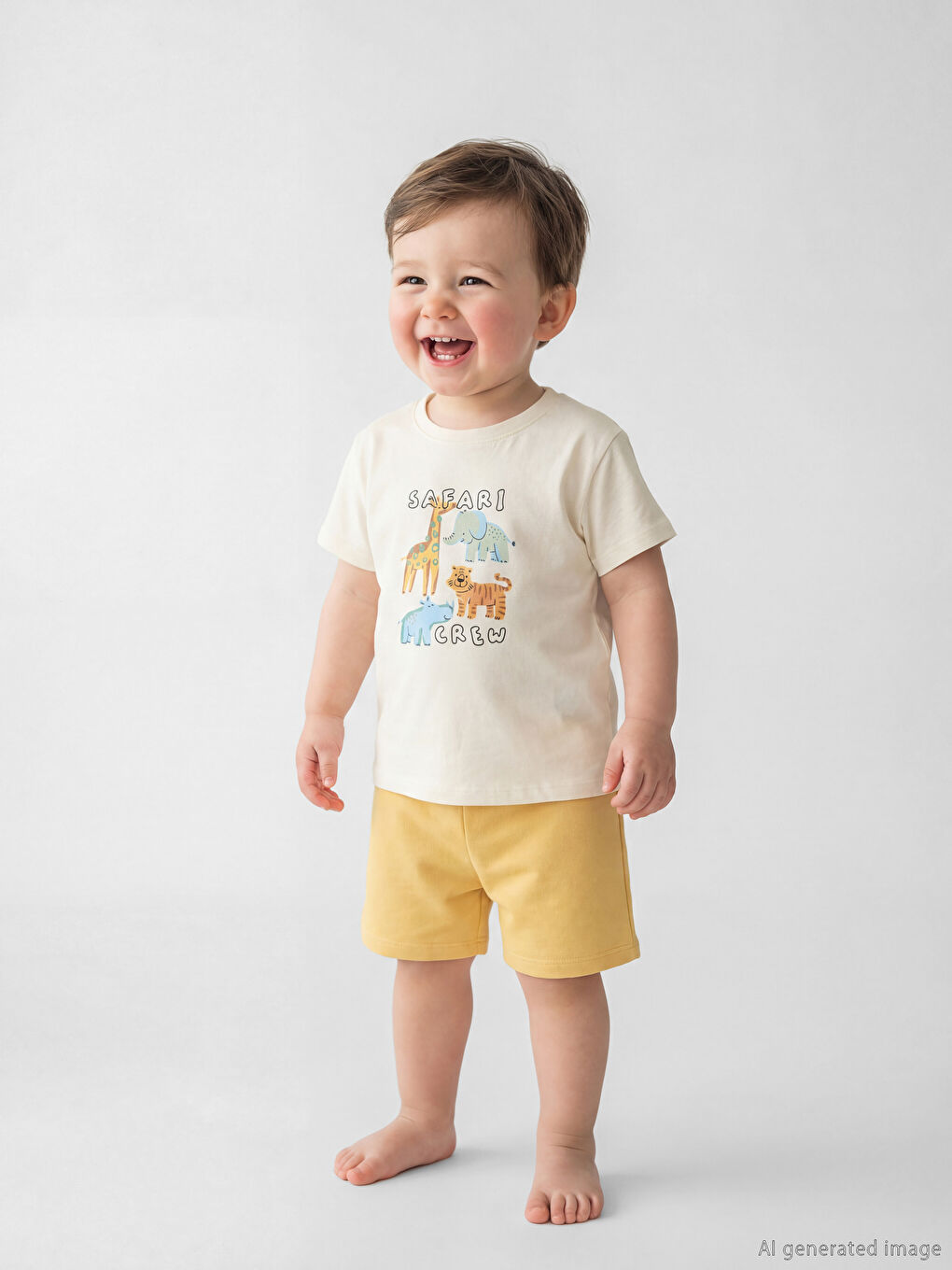 SVETLO BEŽ Komplet Beba dečak