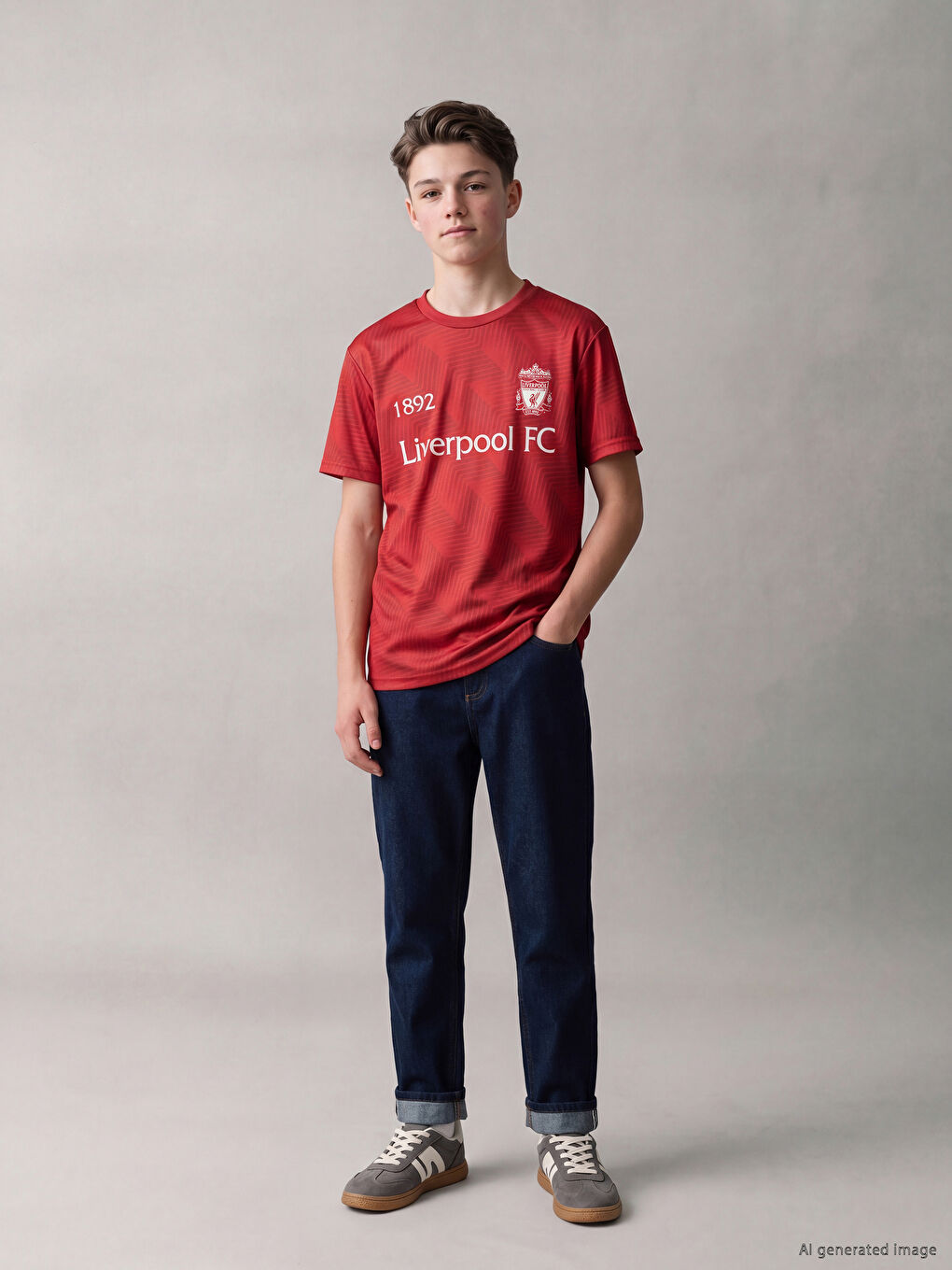 Liverpool Printed Boys' T-Shirt-1