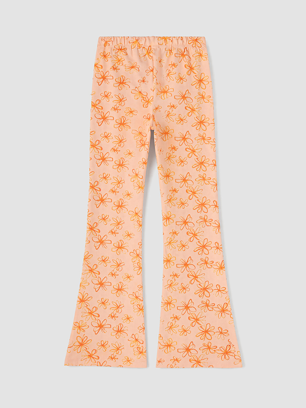 Girl Orange Leggings-2