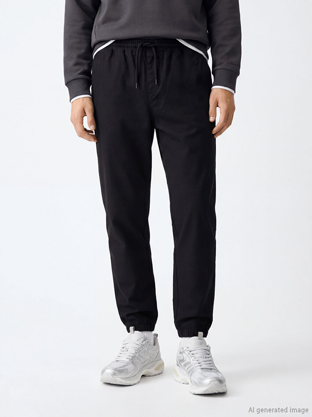 Man BLACK Trousers-1