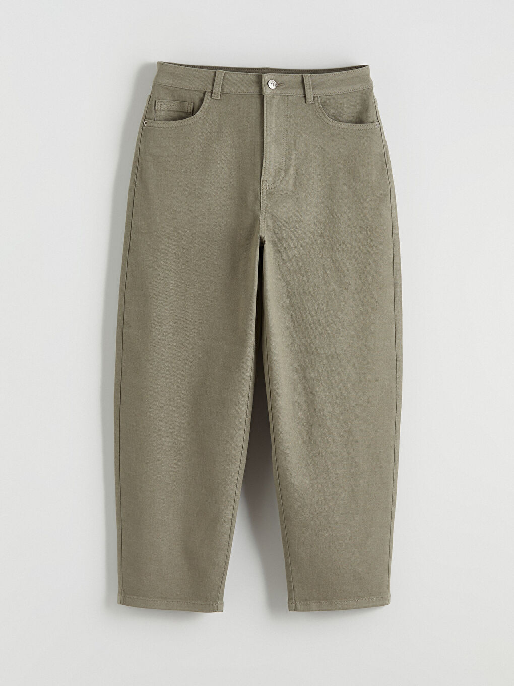 High Waist Baggy Fit Women's Jeans-4